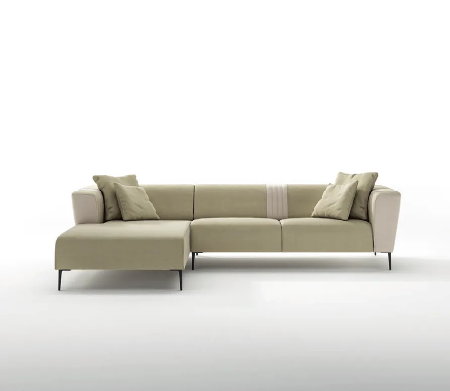 Divano Metropolitan con chaise longue